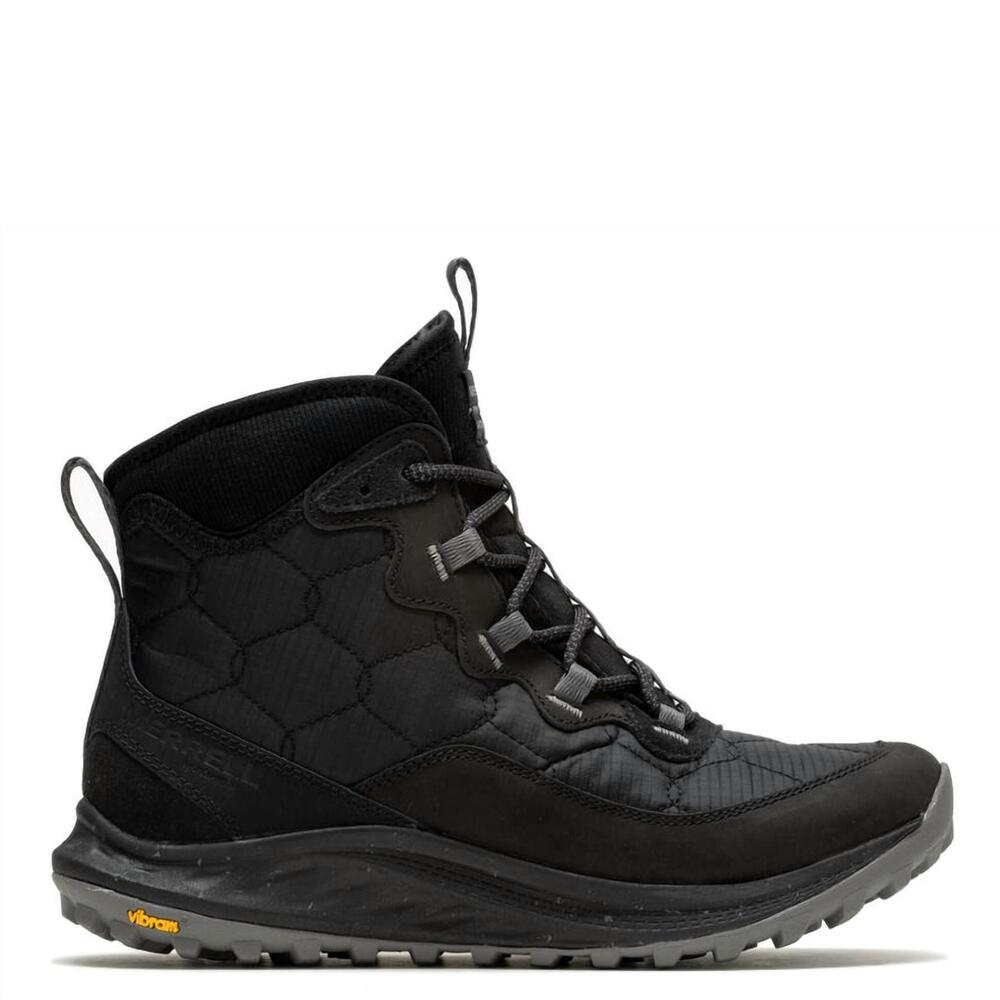 NEW MERRELL women's antora 3 thermo mid waterproof boots in black